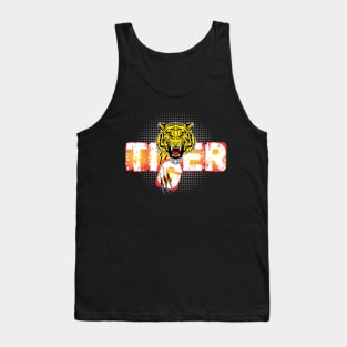 Angry Tiger Tank Top